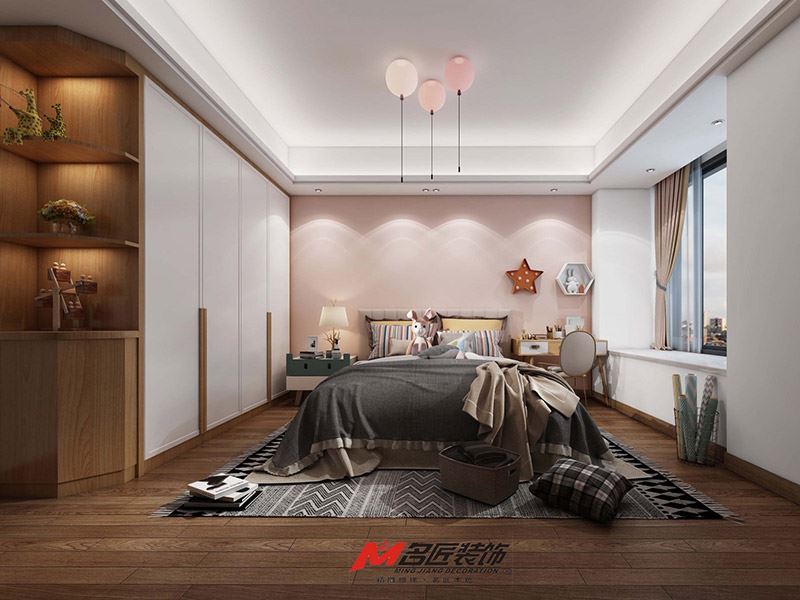 揭陽市百美雅苑現代簡約風格三居室裝修案例