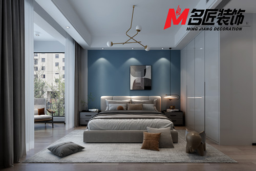 臺(tái)州市濱江鉑金海岸現(xiàn)代簡(jiǎn)約風(fēng)格三居室裝修案例